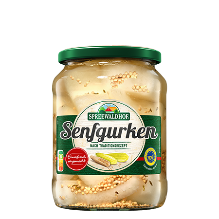 Senfgurken, 720 ml