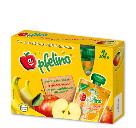 pfelino Apfel-Banane Multipack